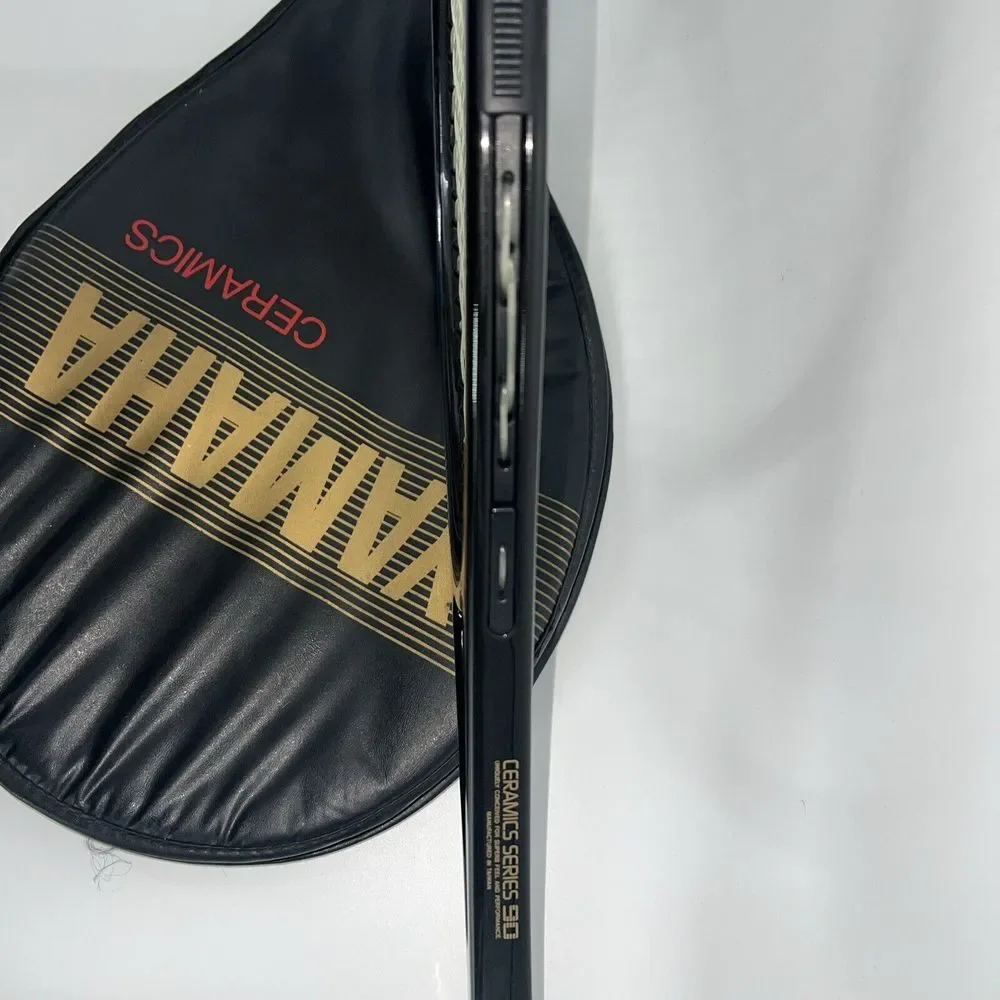 YAMAHA SILVER 90 (CERAMIC SERIES) TENNIS RACQUET (4 1/4) LONG TERM STORAGE‎